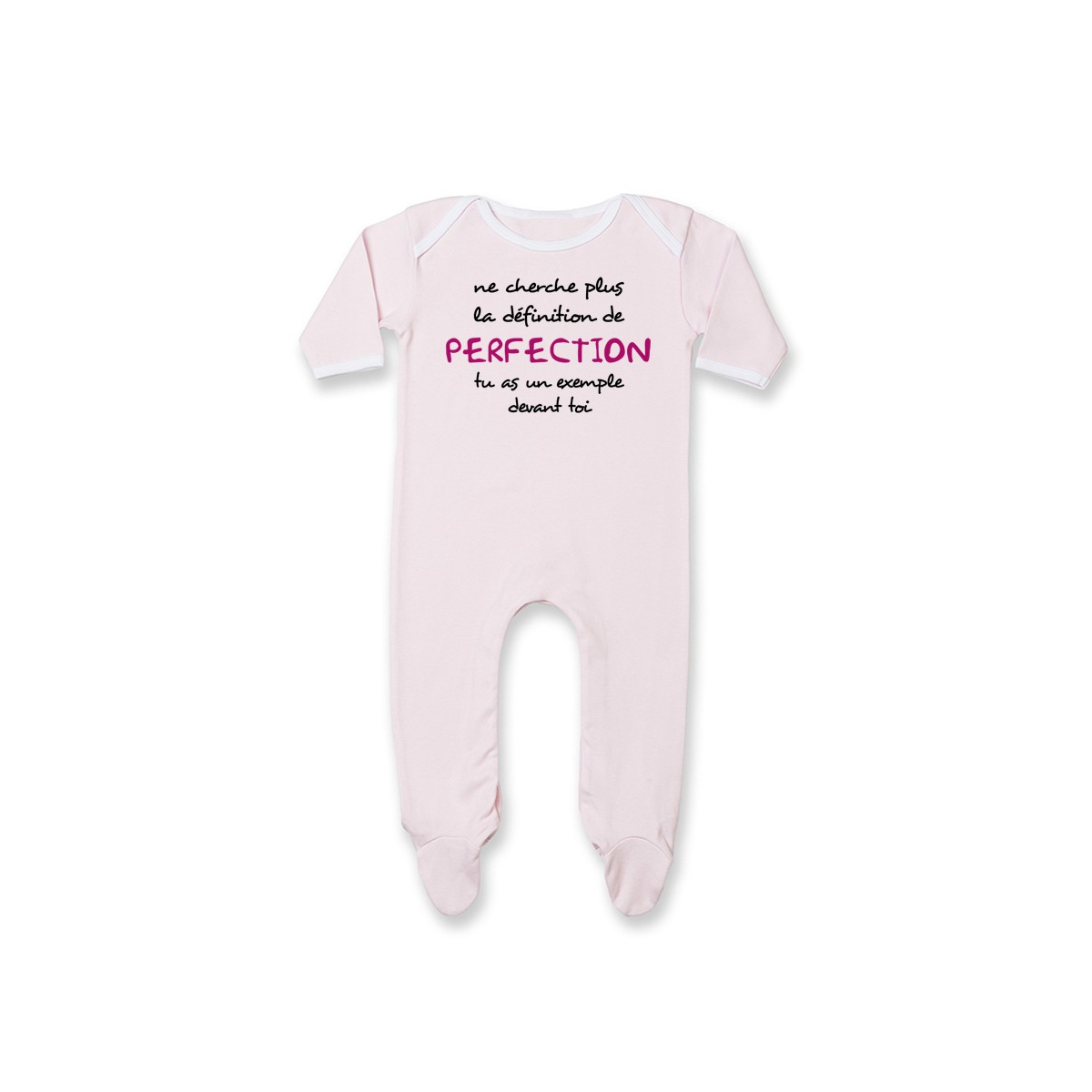 Pyjama bébé La définition de PERFECTION ( version fille )