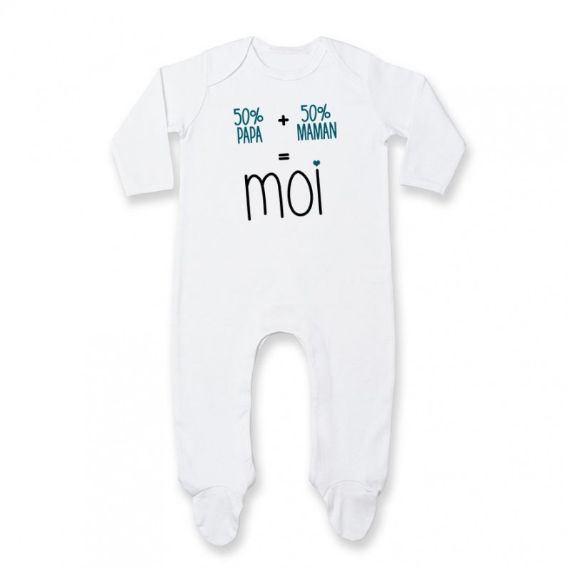 Pyjama bébé 50/50 ( version garçon ) Pyjama bébé 50/50 ( version garçon )