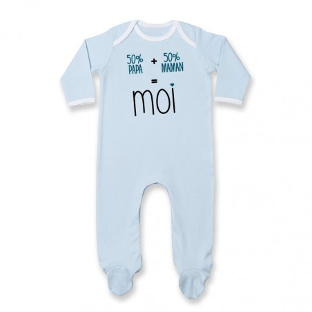 Pyjama bébé 50/50 ( version garçon )