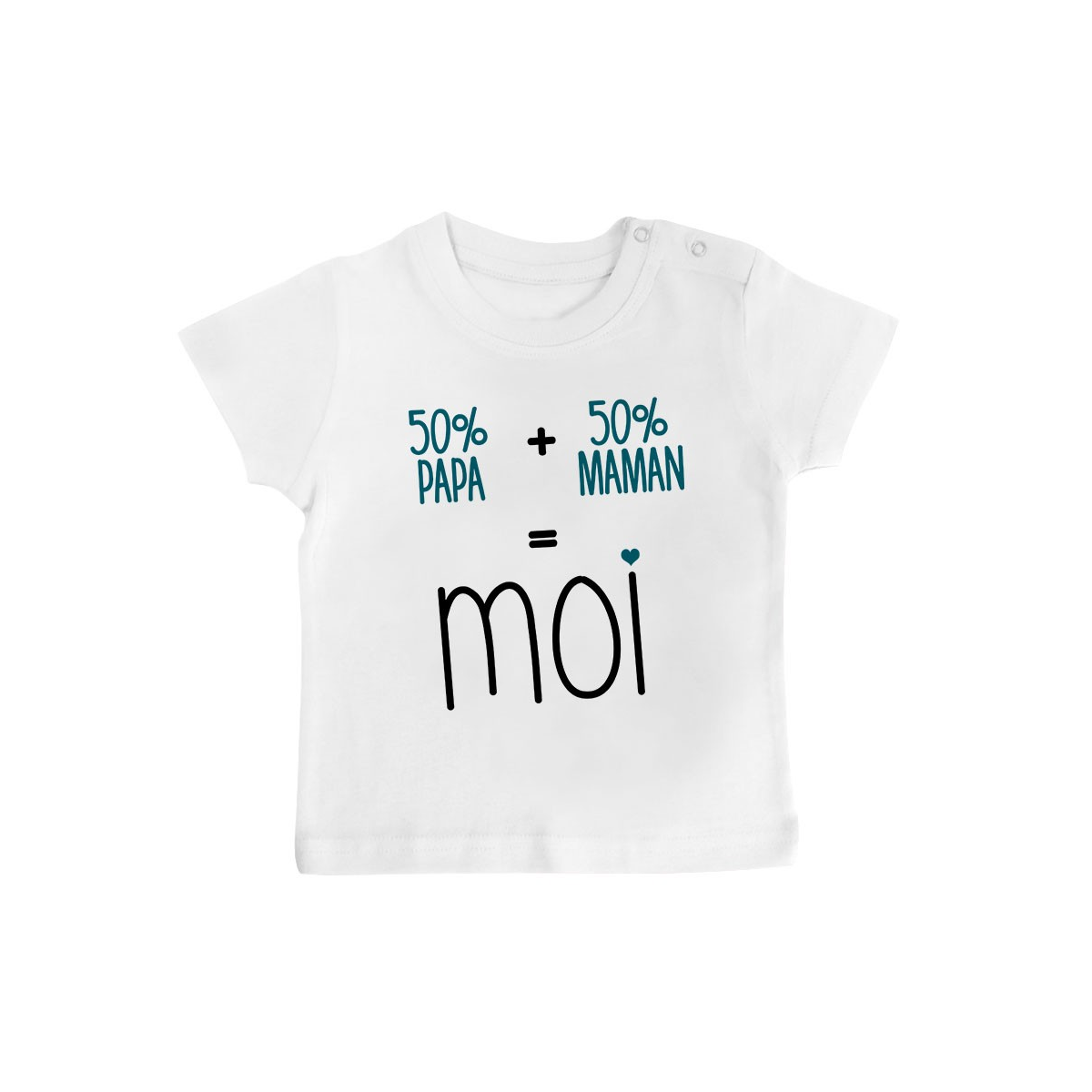 T-Shirt bébé 50/50 ( version garçon )