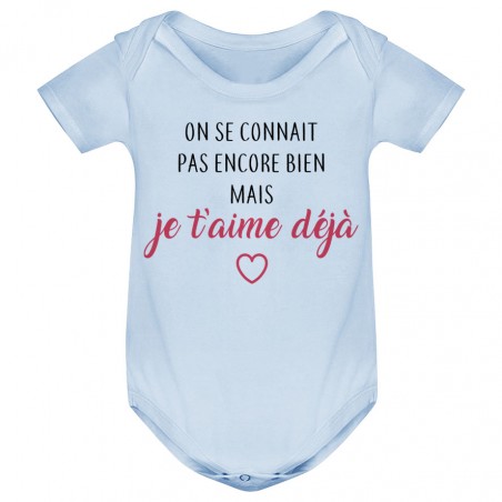 Body bébé Je t'aime déjà