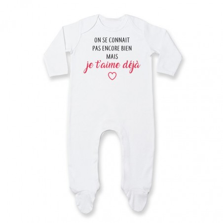 Pyjama bébé Je t'aime déjà