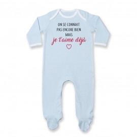 Pyjama bébé Je t'aime déjà