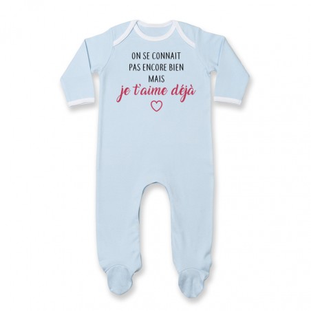 Pyjama bébé Je t'aime déjà