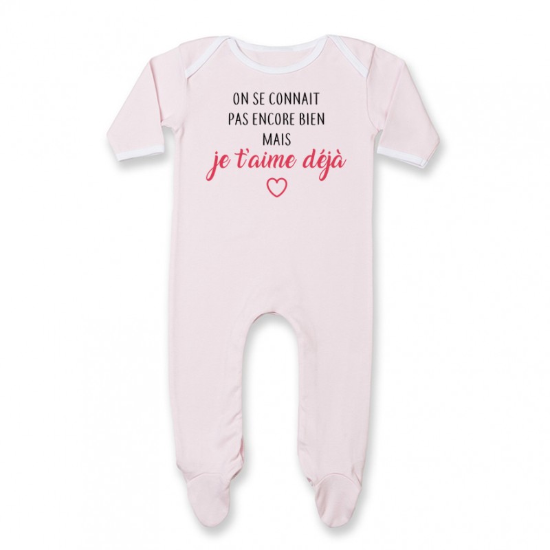 Pyjama bébé Je t'aime déjà