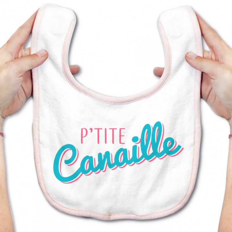 Bavoir bébé P'tite Canaille