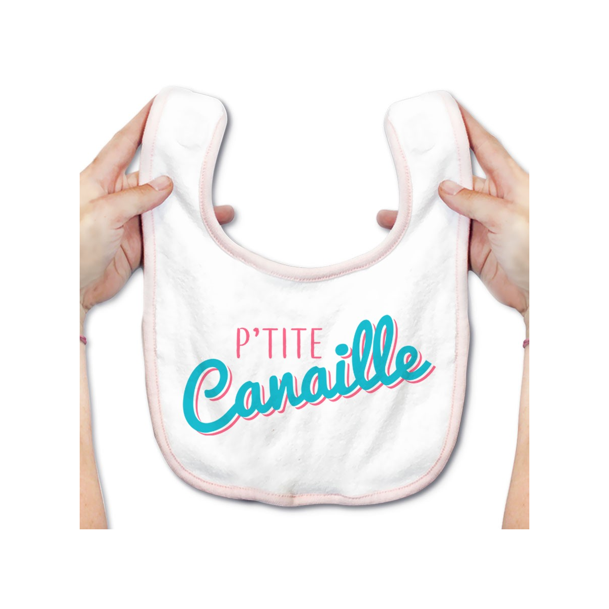 Bavoir bébé P'tite Canaille