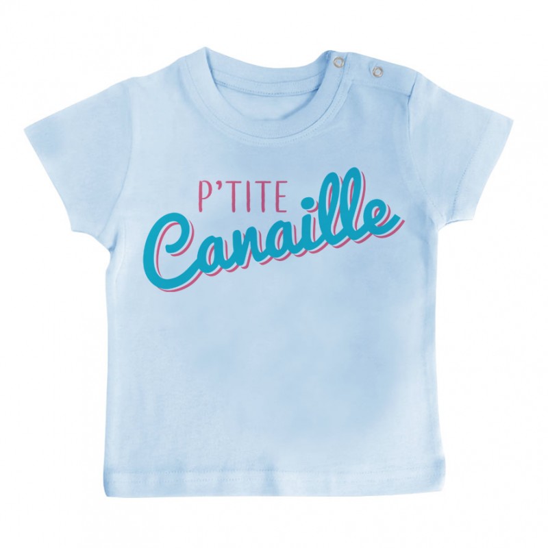 T-Shirt bébé P'tite Canaille T-Shirt bébé P'tite Canaille