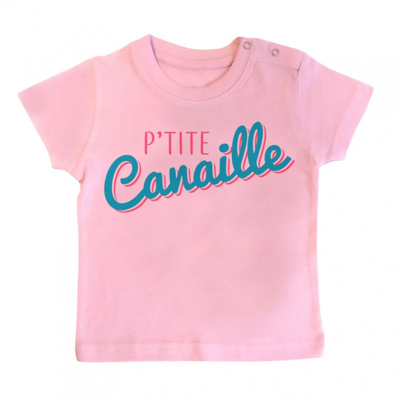 T-Shirt bébé P'tite Canaille T-Shirt bébé P'tite Canaille