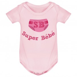 Body bébé Super Bébé ( version fille )