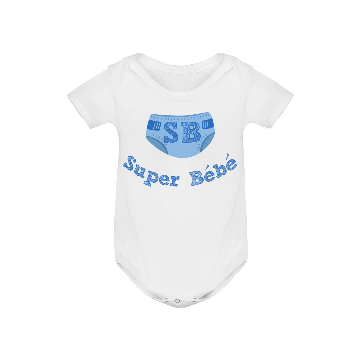 Body bébé Super Bébé ( version garçon )