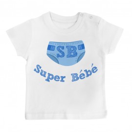 T-Shirt bébé Super Bébé ( version garçon )