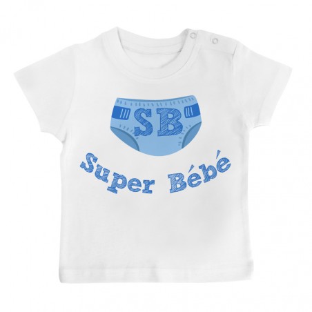 T-Shirt bébé Super Bébé ( version garçon )