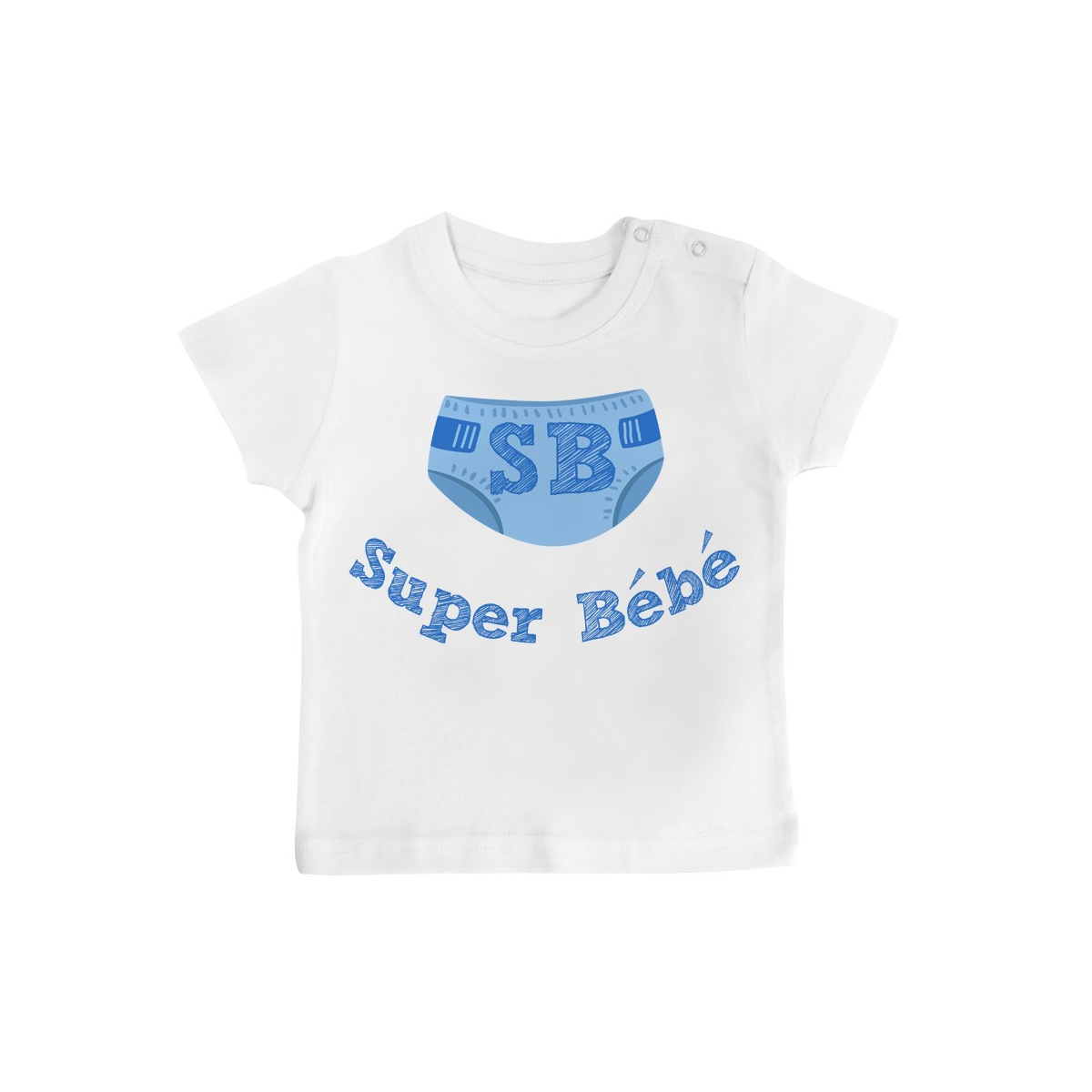 T-Shirt bébé Super Bébé ( version garçon )