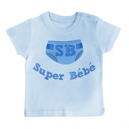 T-Shirt bébé Super Bébé ( version garçon )