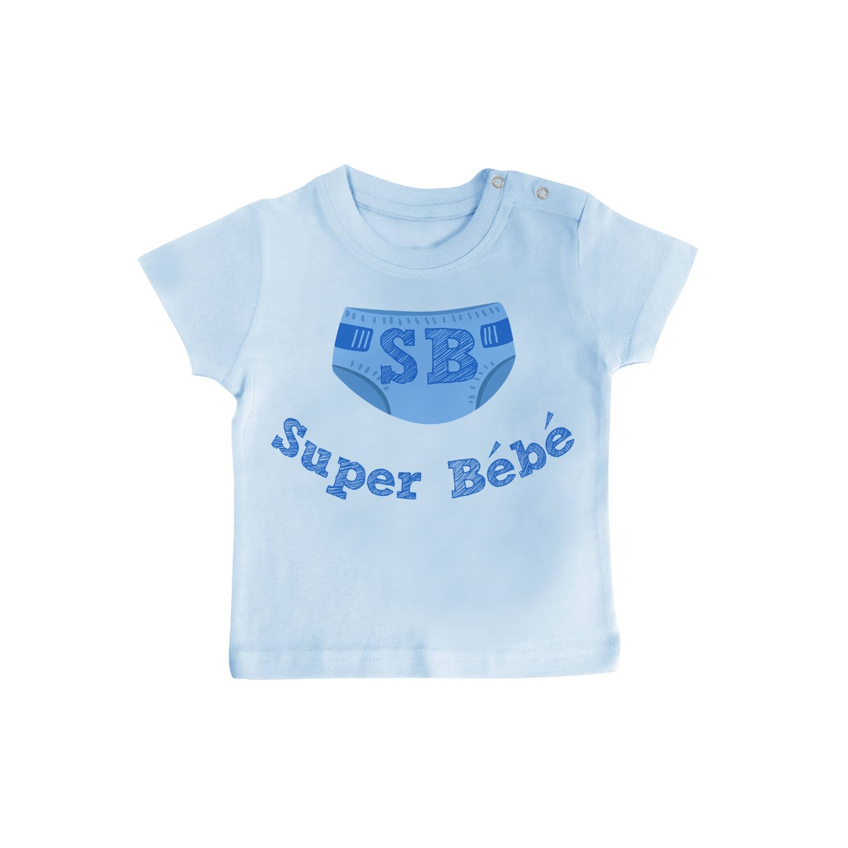 T-Shirt bébé Super Bébé ( version garçon )