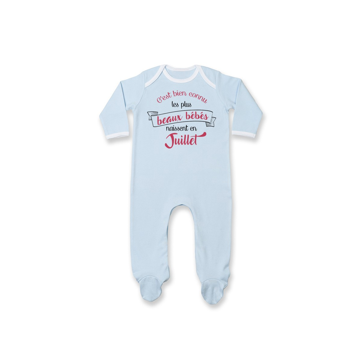 Pyjama bébé Les plus beaux bébés naissent en JUILLET