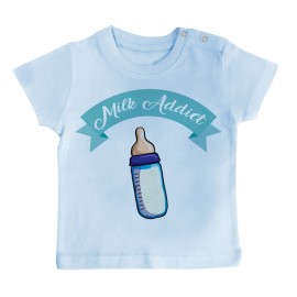 T-Shirt bébé Milk Addict