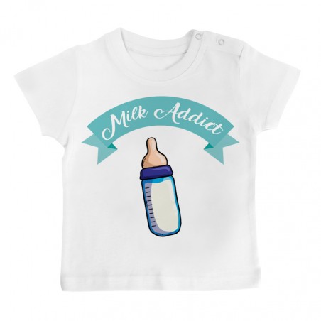 T-Shirt bébé Milk Addict