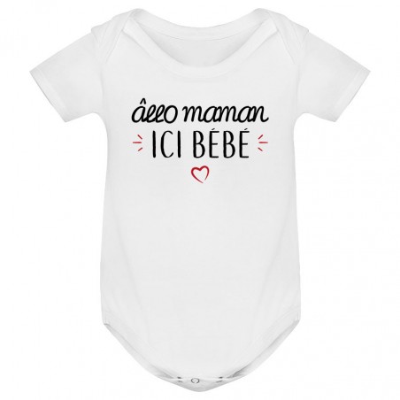 Body bébé Allo maman ici bébé