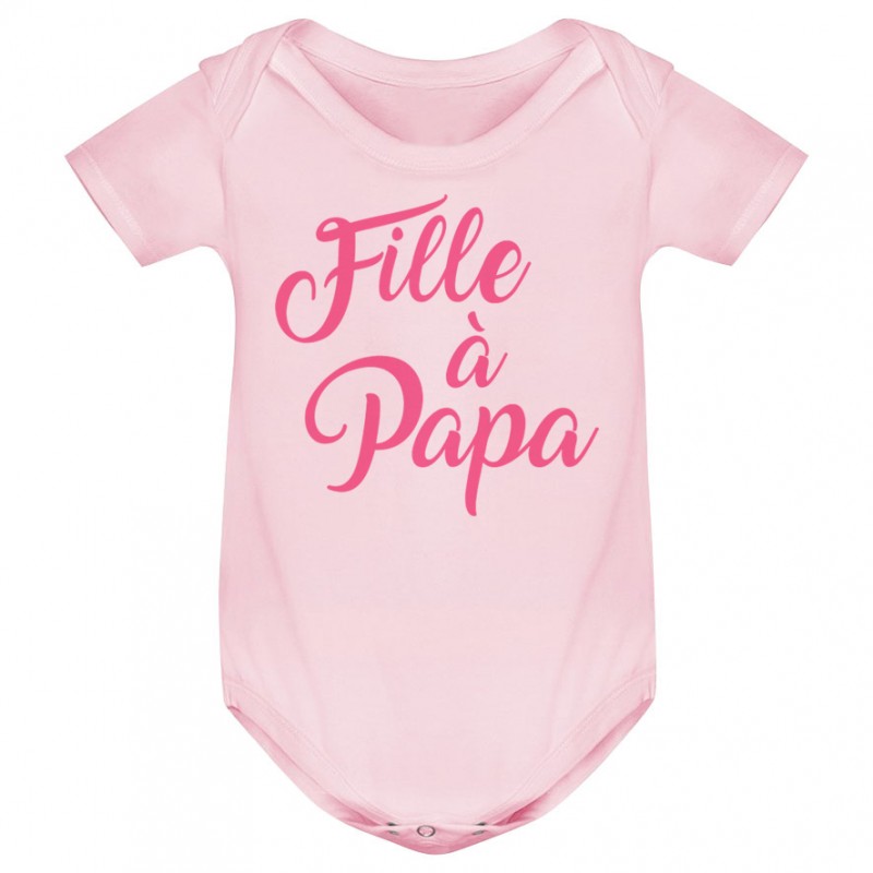 Body bébé Fille à Papa Body bébé Fille à Papa