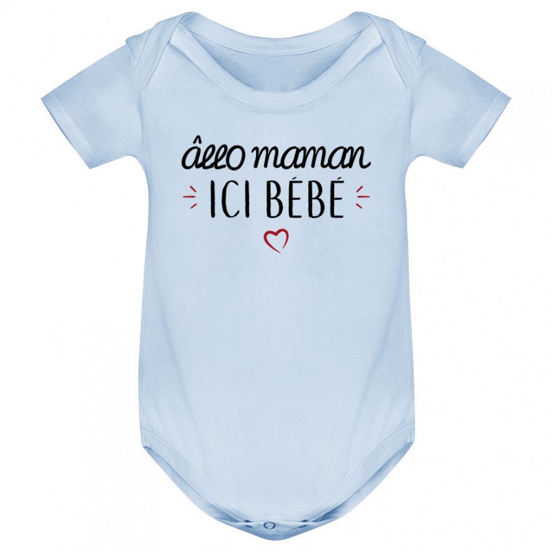 Body bébé Allo maman ici bébé Body bébé Allo maman ici bébé