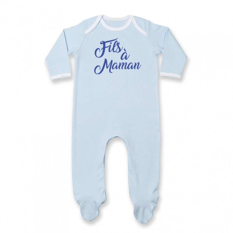 Pyjama bébé Fils à Maman