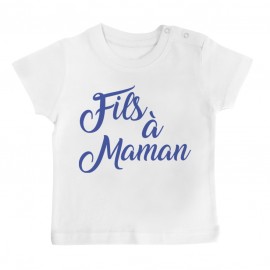 T-Shirt bébé Fils à Maman