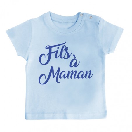 T-Shirt bébé Fils à Maman