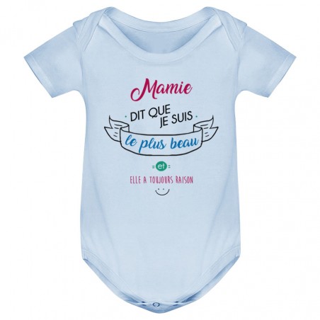 Body bébé Mamie dit que je suis le plus BEAU