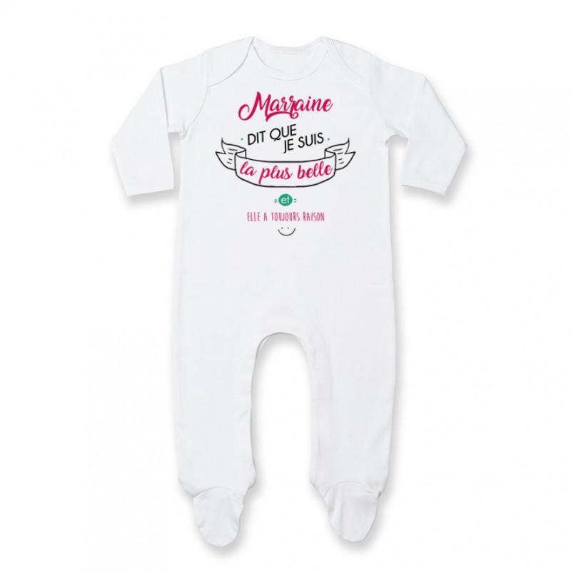 Pyjama online bebe marraine