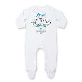 Pyjama bébé Parrain dit que...