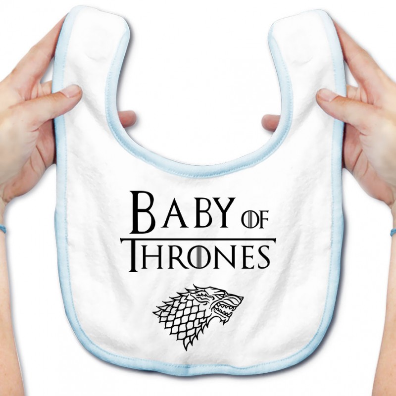 Bavoir bébé Baby of thrones Bavoir bébé Baby of thrones