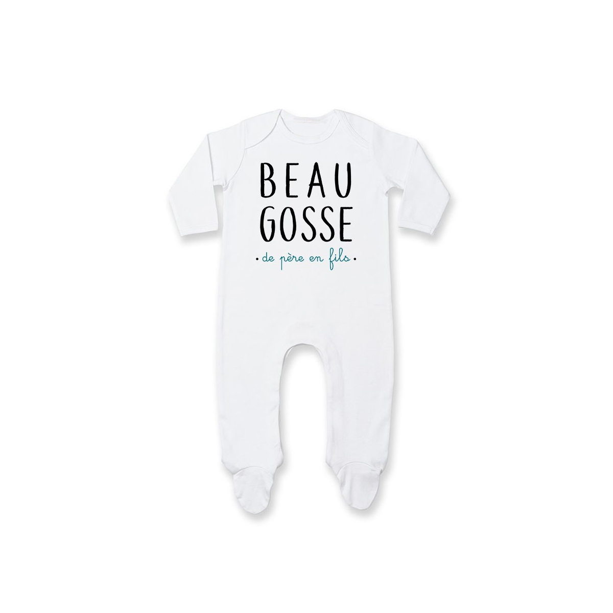 Pyjama bébé Beau gosse de père en fils