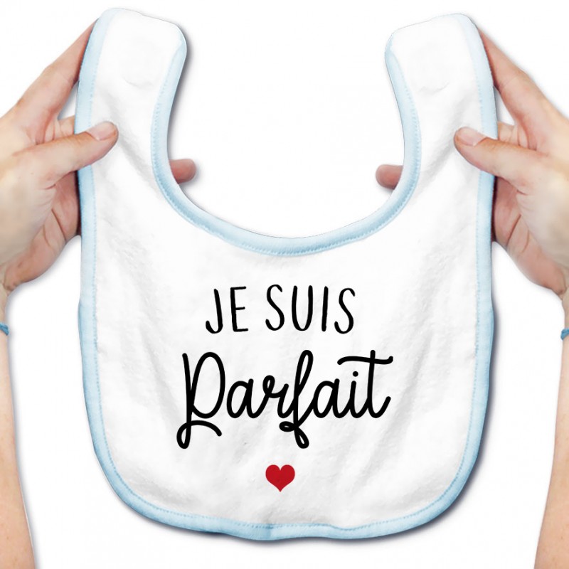 Bavoir bébé Je suis parfait Bavoir bébé Je suis parfait