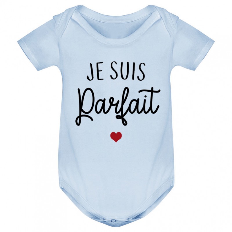 Body bébé Je suis parfait Body bébé Je suis parfait