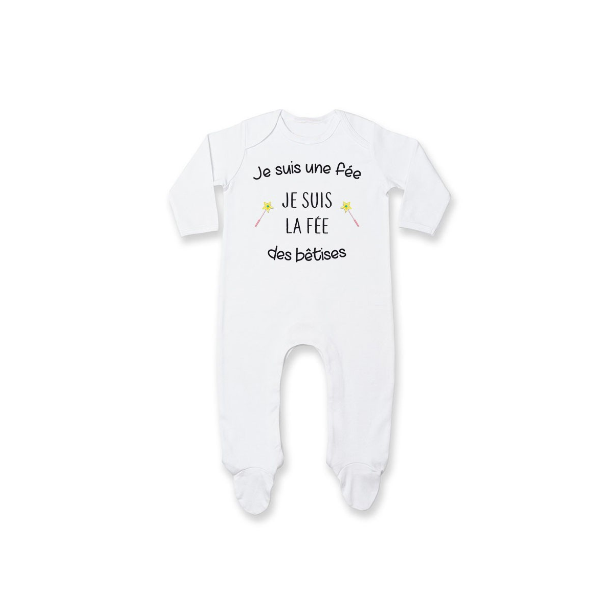 Pyjama bébé Je suis la fée des bêtises