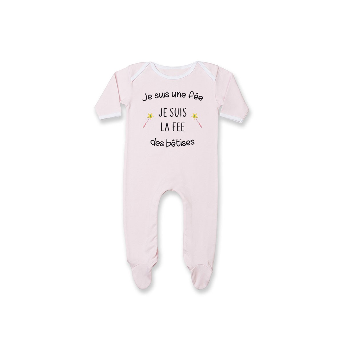 Pyjama bébé Je suis la fée des bêtises