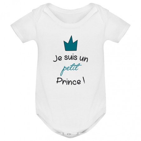 Body bébé Je suis un petit prince