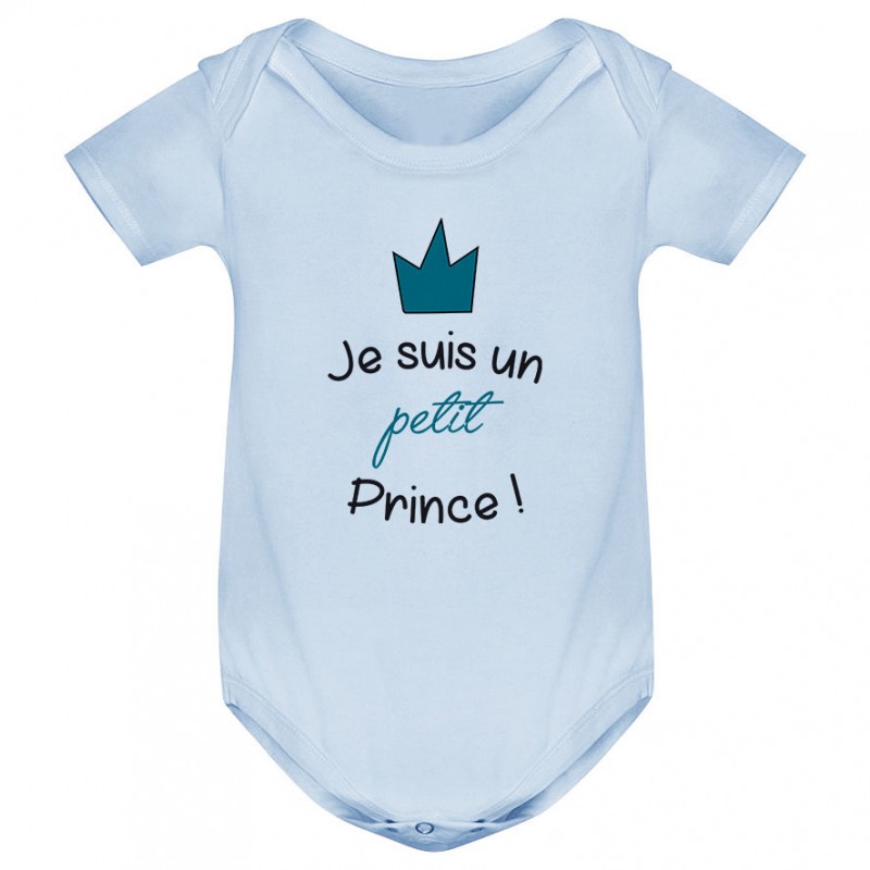 Body bébé Je suis un petit prince Body bébé Je suis un petit prince