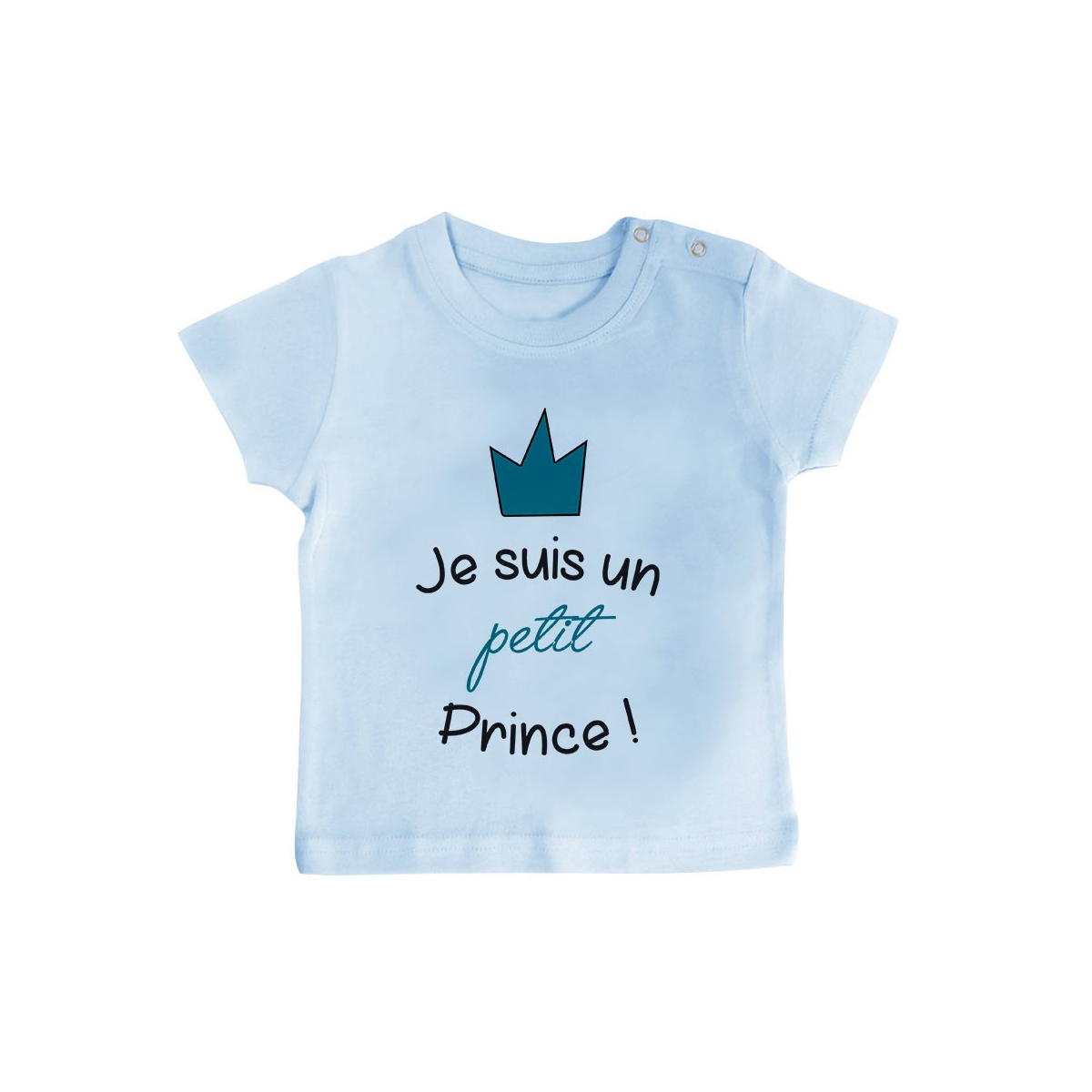T-Shirt bébé Je suis un petit prince