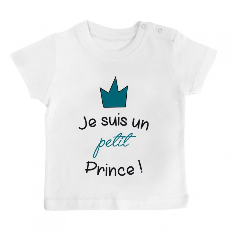 T-Shirt bébé Je suis un petit prince T-Shirt bébé Je suis un petit prince