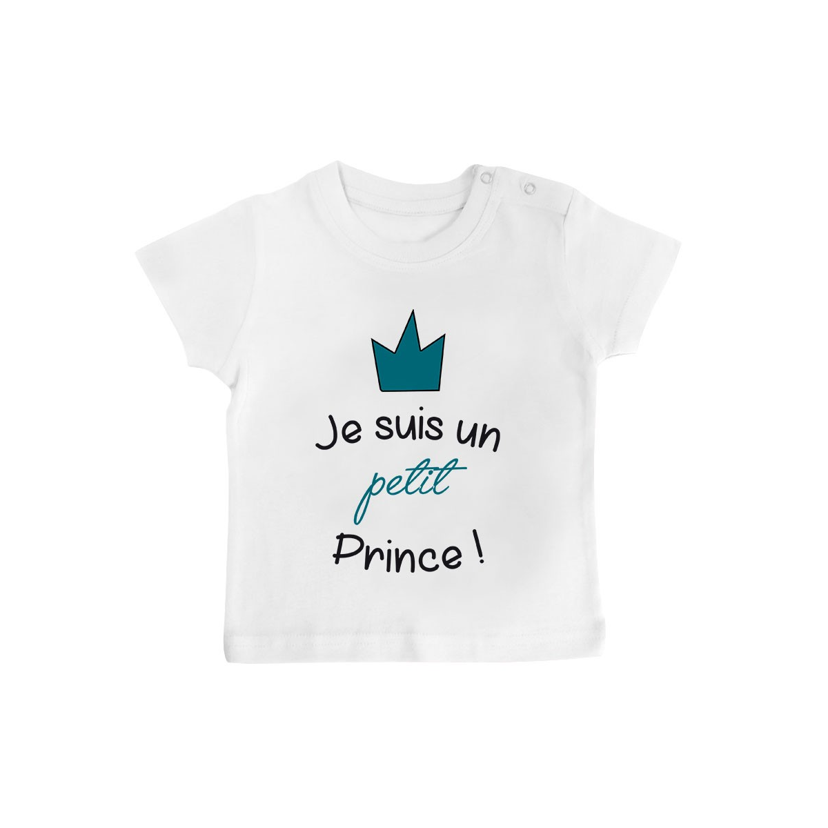 T-Shirt bébé Je suis un petit prince