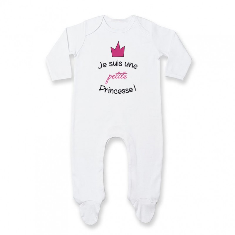 Pyjama bébé Je suis une petite princesse Pyjama bébé Je suis une petite princesse