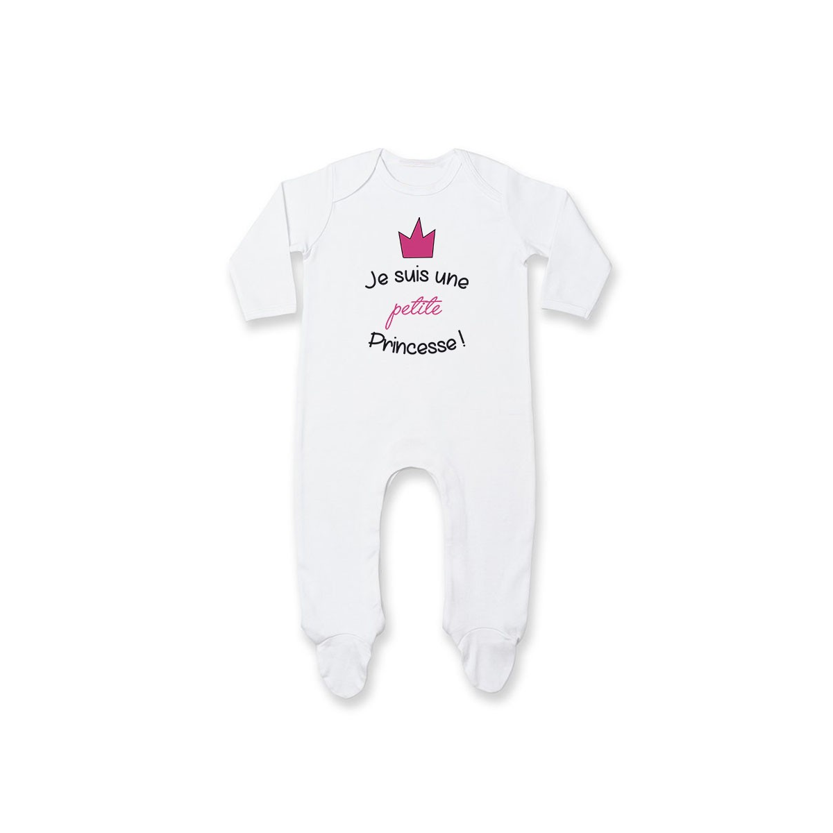 Pyjama bébé Je suis une petite princesse