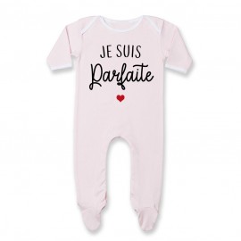 Pyjama bébé Je suis parfaite