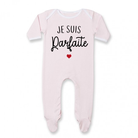 Pyjama bébé Je suis parfaite