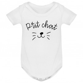 Body bébé P'tit chat