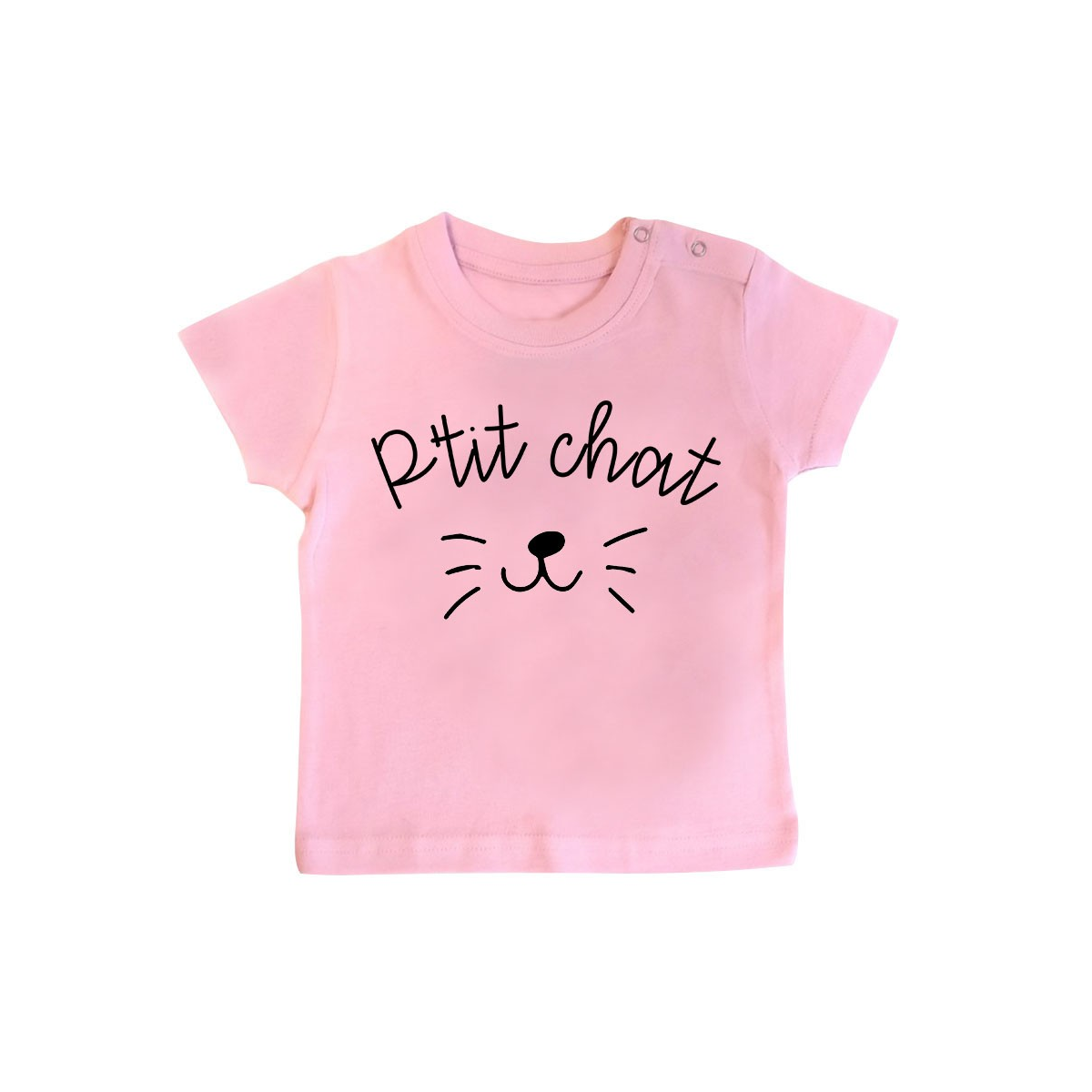 T-Shirt bébé P'tit chat