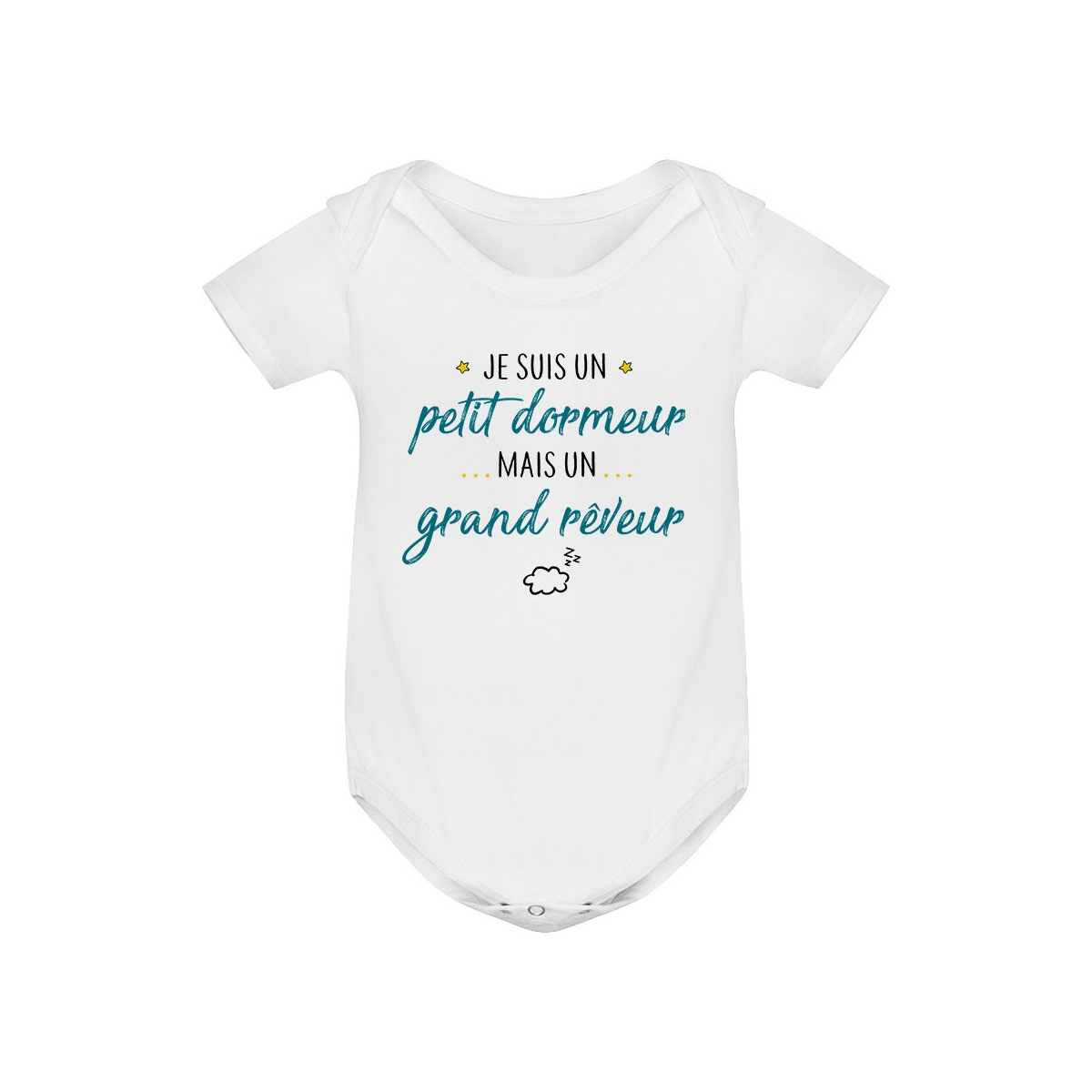 Body Bebe Petit Dormeur Grand Reveur